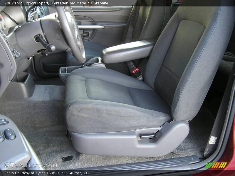 Toreador Red Metallic / Graphite 2002 Ford Explorer Sport
