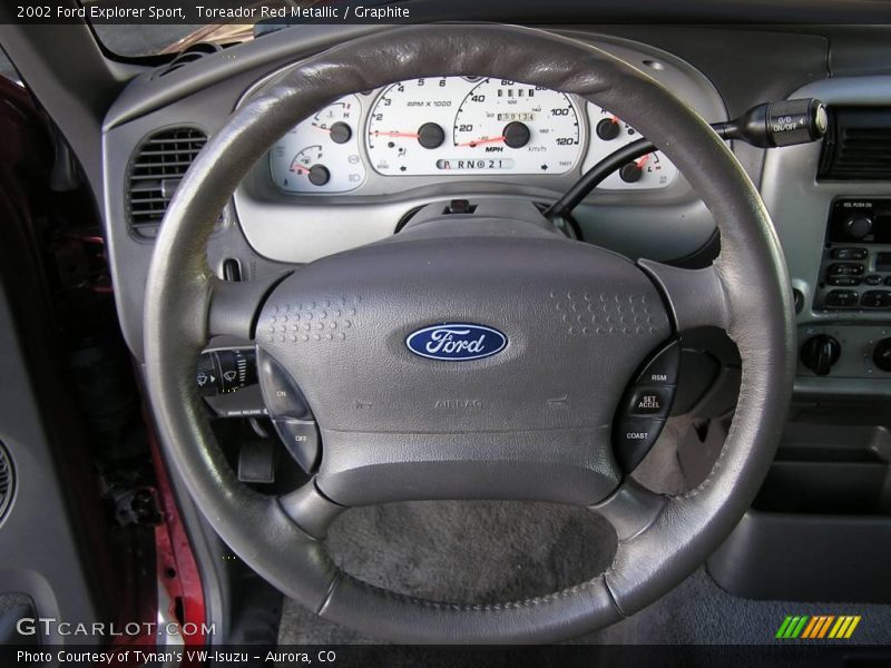 Toreador Red Metallic / Graphite 2002 Ford Explorer Sport