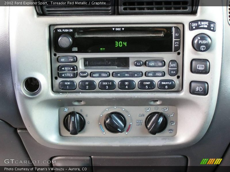Toreador Red Metallic / Graphite 2002 Ford Explorer Sport
