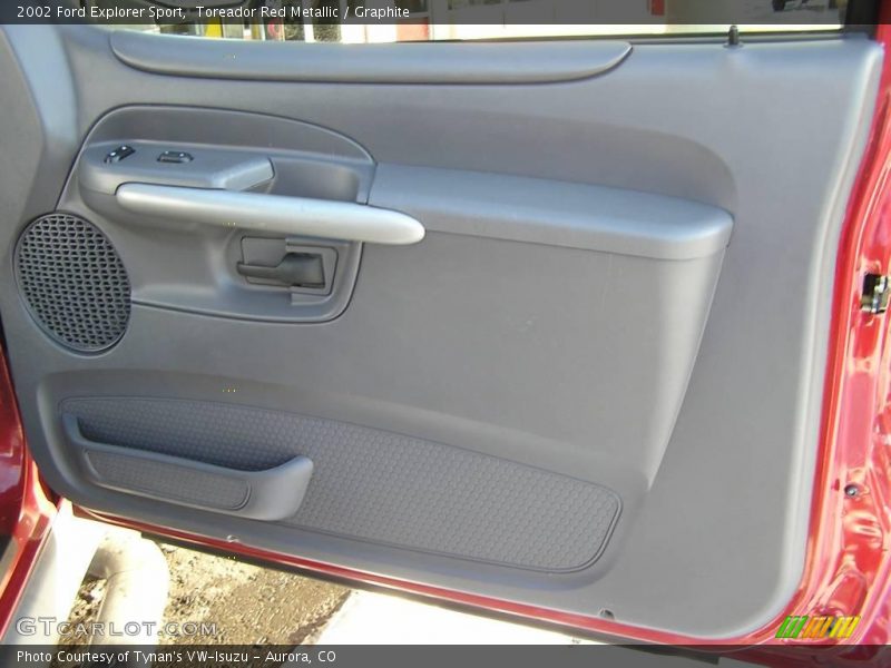Toreador Red Metallic / Graphite 2002 Ford Explorer Sport
