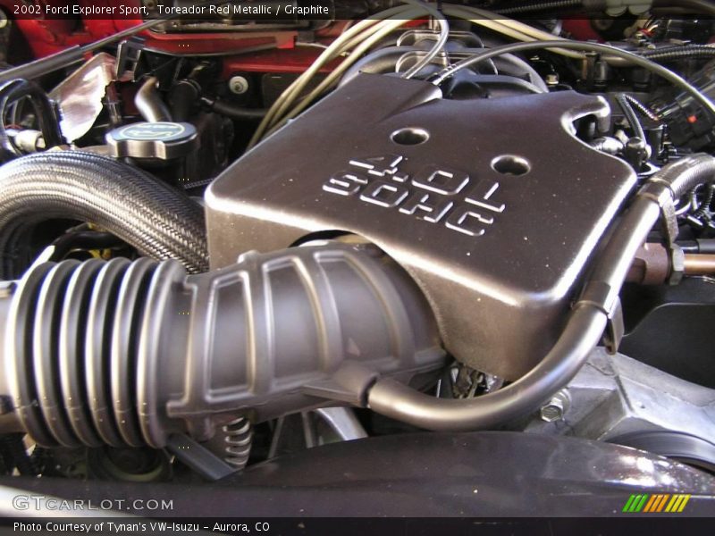 Toreador Red Metallic / Graphite 2002 Ford Explorer Sport