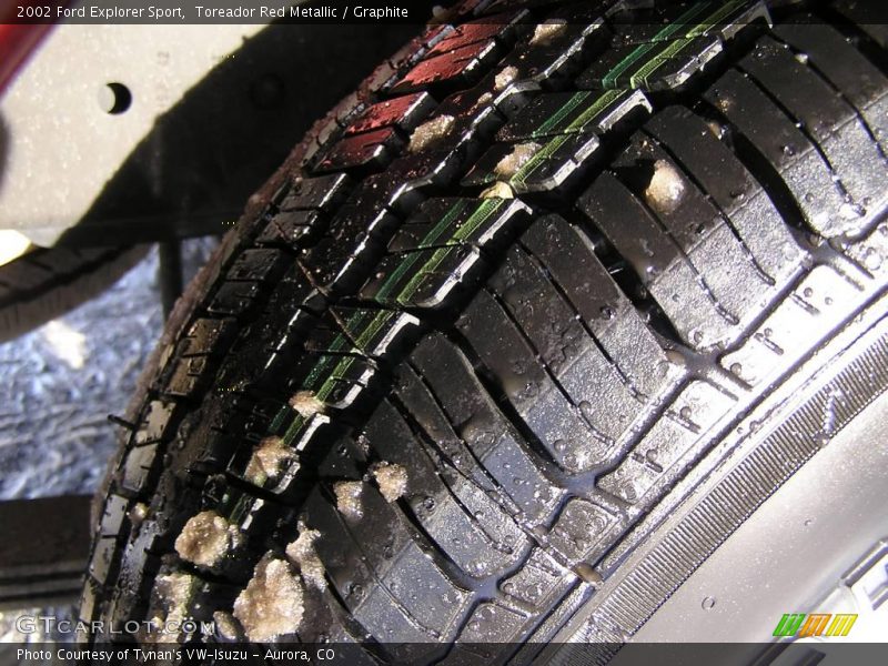 Toreador Red Metallic / Graphite 2002 Ford Explorer Sport