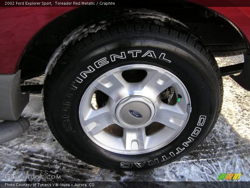 Toreador Red Metallic / Graphite 2002 Ford Explorer Sport