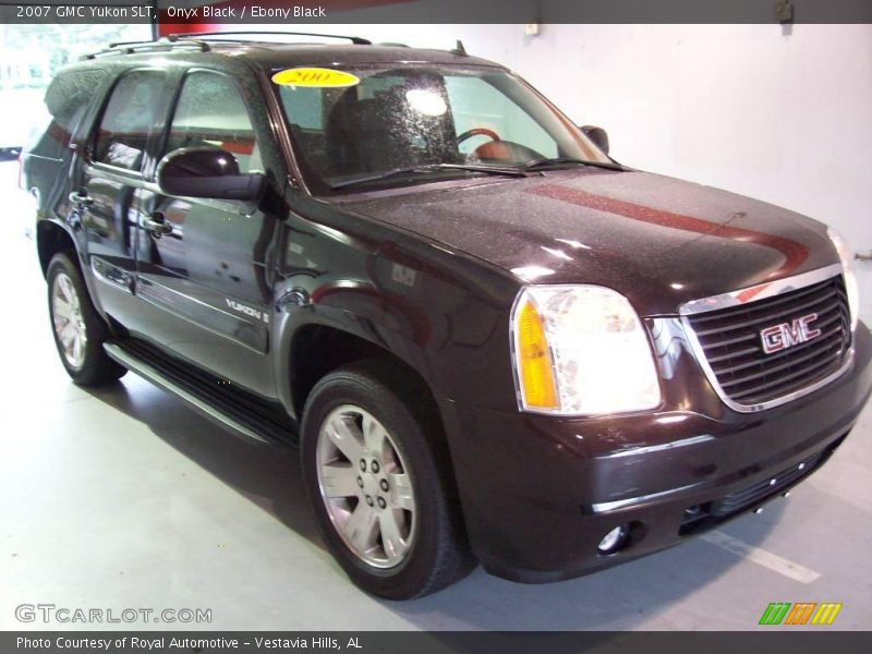 Onyx Black / Ebony Black 2007 GMC Yukon SLT