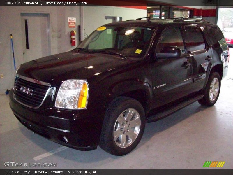 Onyx Black / Ebony Black 2007 GMC Yukon SLT