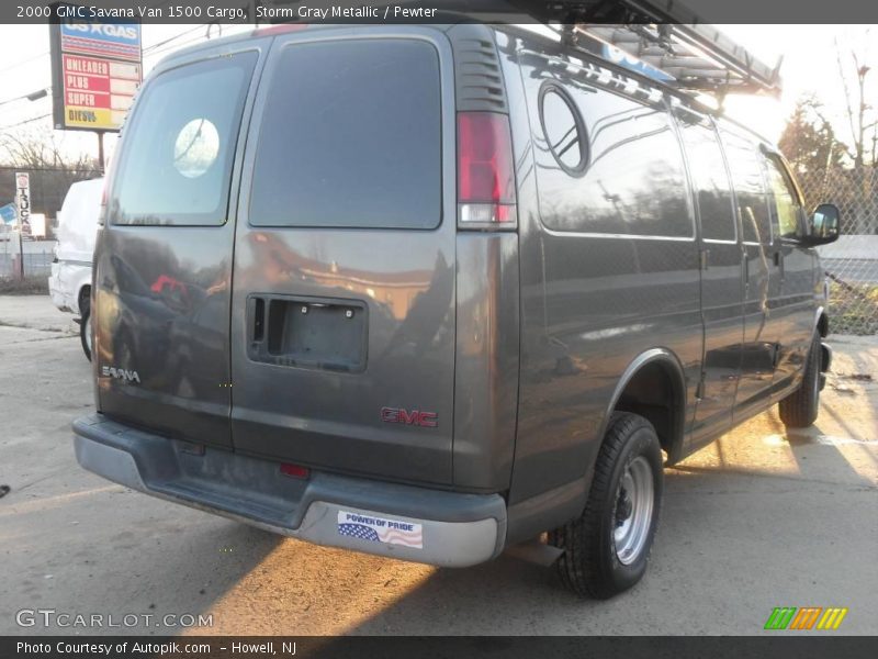Storm Gray Metallic / Pewter 2000 GMC Savana Van 1500 Cargo