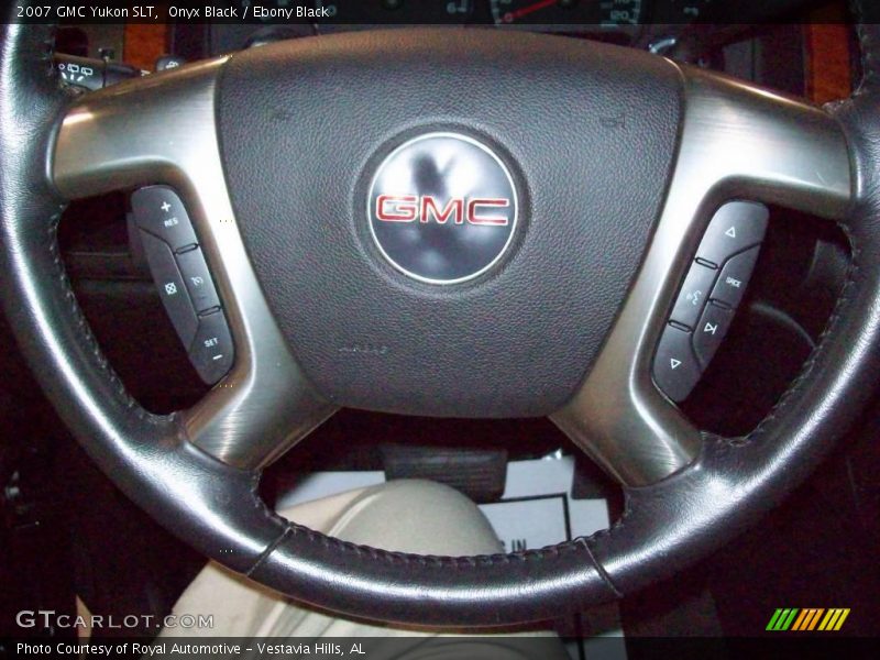 Onyx Black / Ebony Black 2007 GMC Yukon SLT
