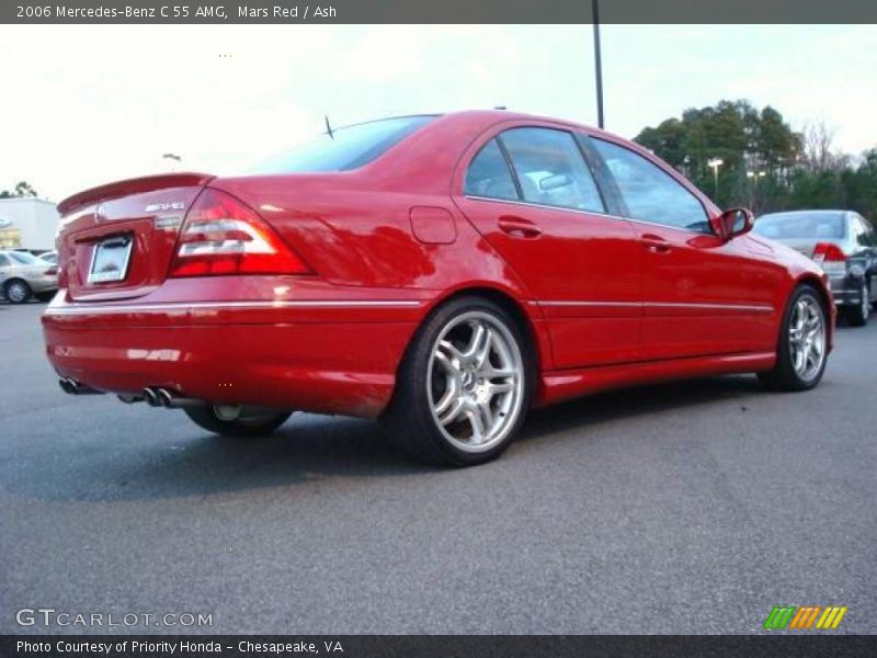 Mars Red / Ash 2006 Mercedes-Benz C 55 AMG