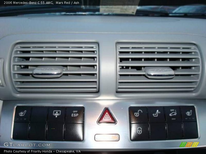 Mars Red / Ash 2006 Mercedes-Benz C 55 AMG