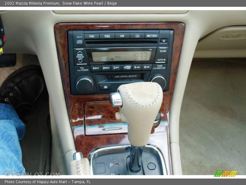 Snow Flake White Pearl / Beige 2002 Mazda Millenia Premium