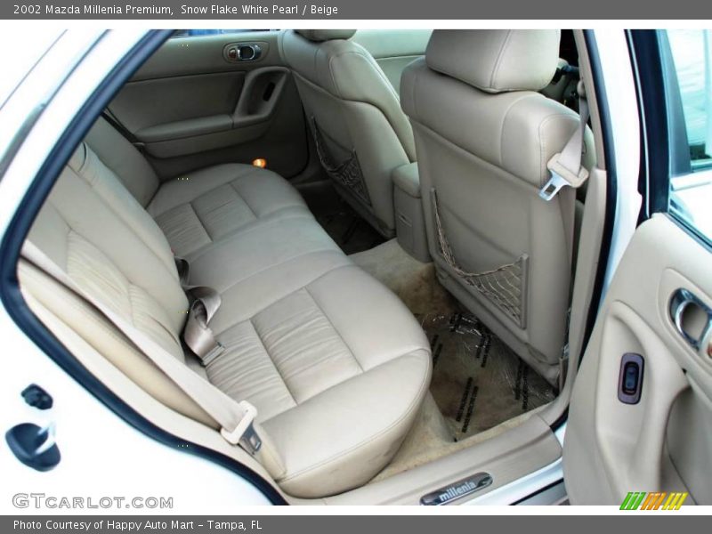 Snow Flake White Pearl / Beige 2002 Mazda Millenia Premium