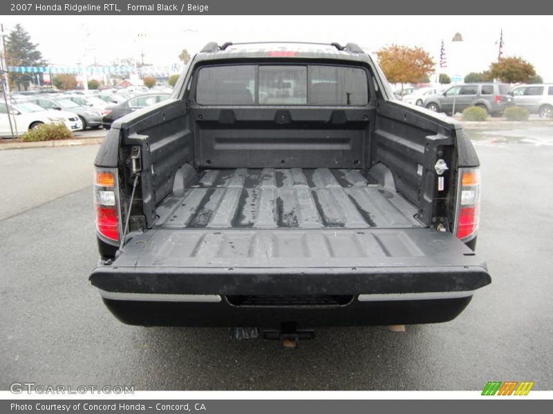 Formal Black / Beige 2007 Honda Ridgeline RTL