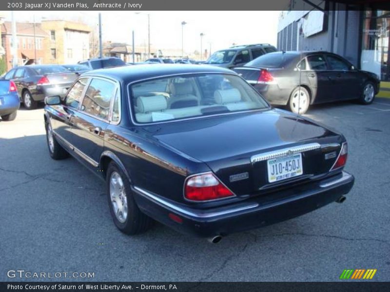 Anthracite / Ivory 2003 Jaguar XJ Vanden Plas