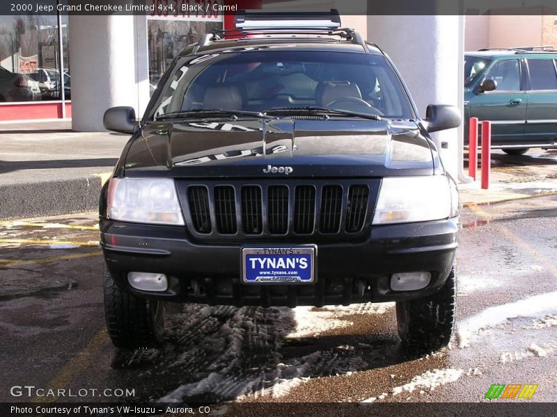 Black / Camel 2000 Jeep Grand Cherokee Limited 4x4