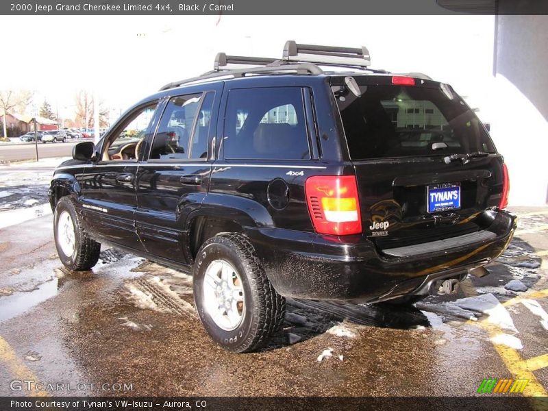 Black / Camel 2000 Jeep Grand Cherokee Limited 4x4