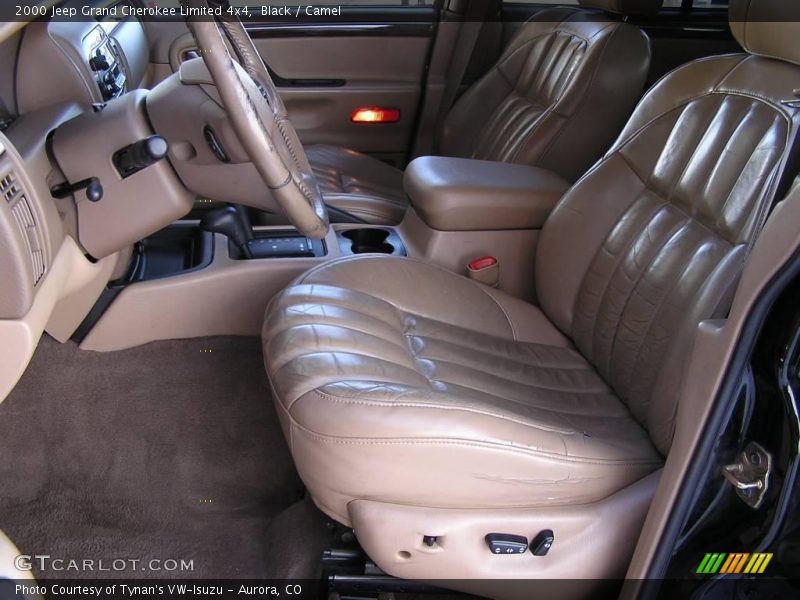 Black / Camel 2000 Jeep Grand Cherokee Limited 4x4