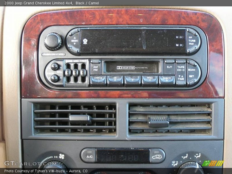Black / Camel 2000 Jeep Grand Cherokee Limited 4x4