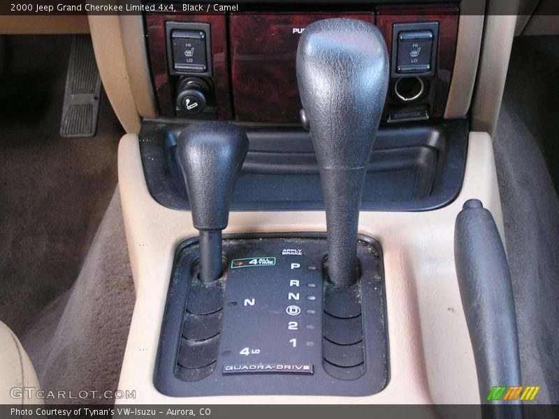 Black / Camel 2000 Jeep Grand Cherokee Limited 4x4