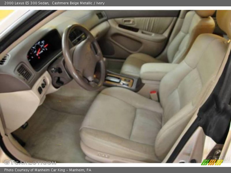 Cashmere Beige Metallic / Ivory 2000 Lexus ES 300 Sedan