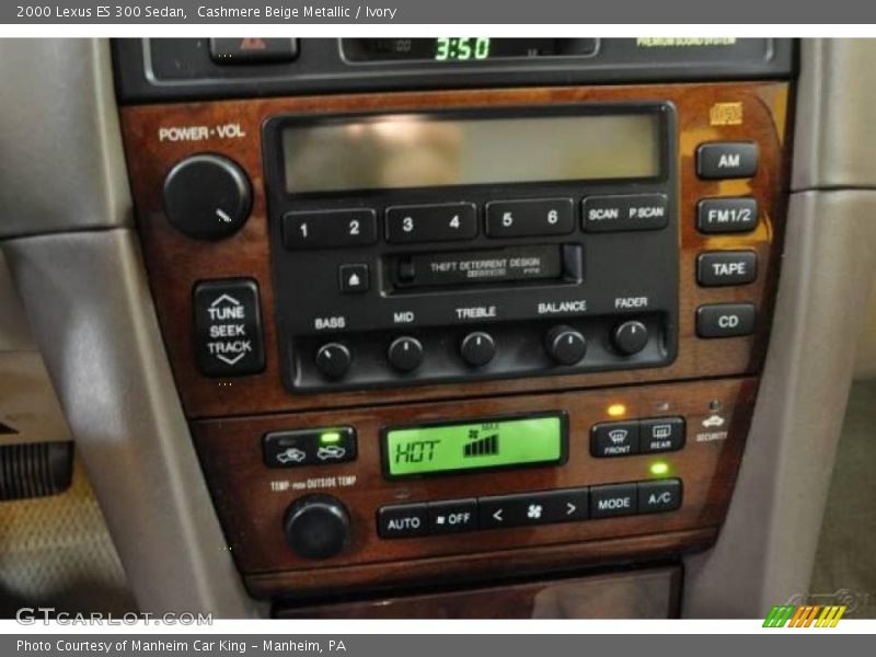 Cashmere Beige Metallic / Ivory 2000 Lexus ES 300 Sedan