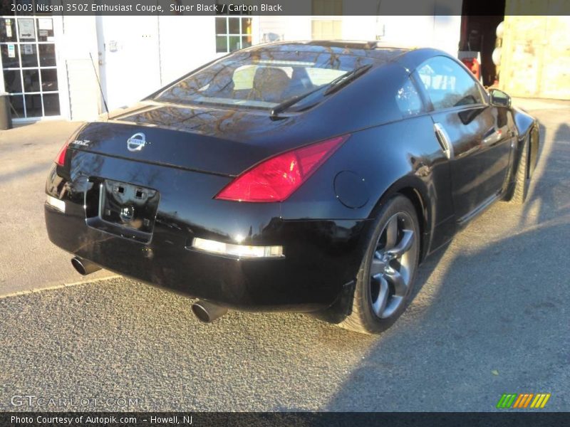 Super Black / Carbon Black 2003 Nissan 350Z Enthusiast Coupe