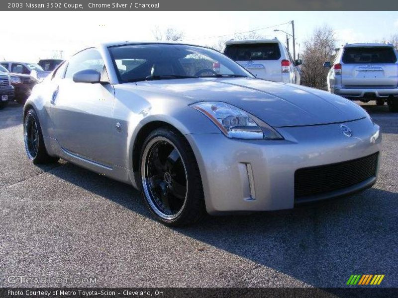 Chrome Silver / Charcoal 2003 Nissan 350Z Coupe