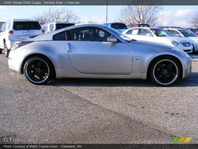 Chrome Silver / Charcoal 2003 Nissan 350Z Coupe