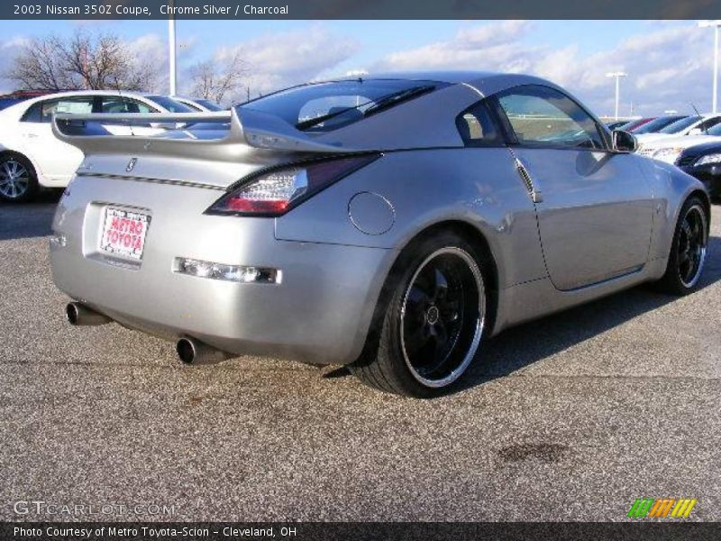 Chrome Silver / Charcoal 2003 Nissan 350Z Coupe