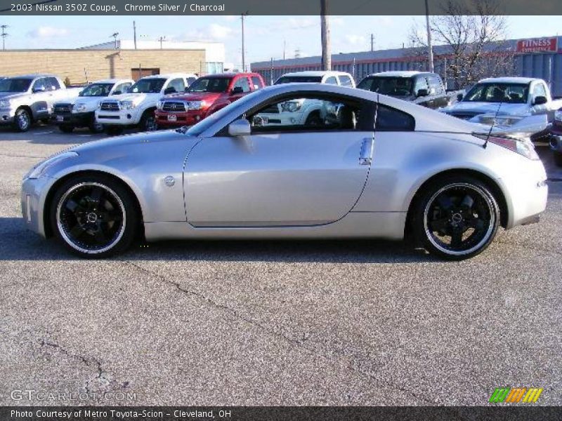 Chrome Silver / Charcoal 2003 Nissan 350Z Coupe
