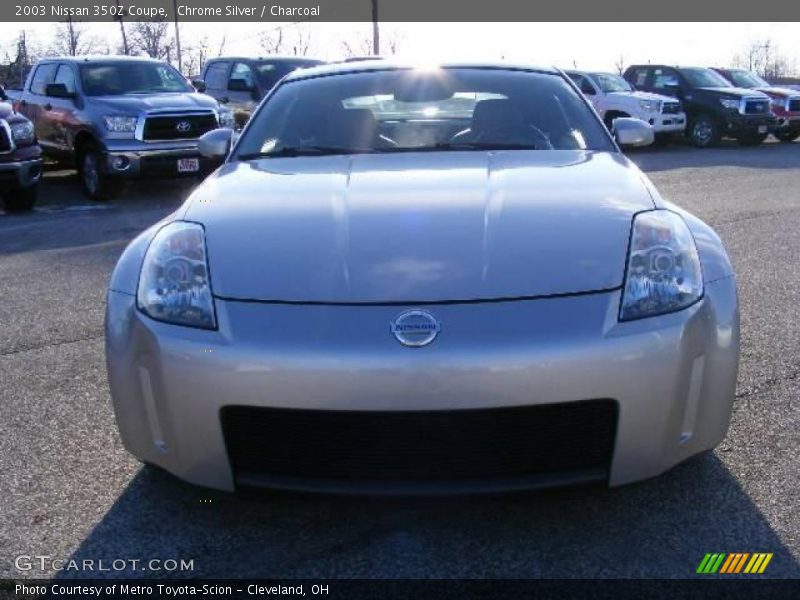 Chrome Silver / Charcoal 2003 Nissan 350Z Coupe