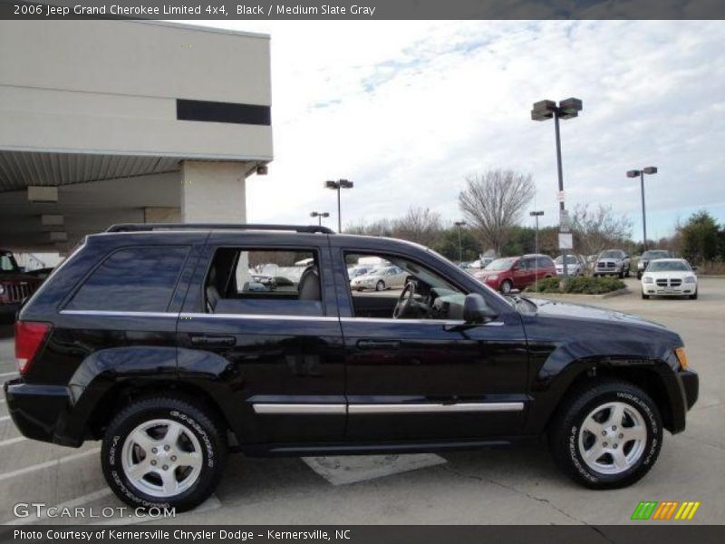 Black / Medium Slate Gray 2006 Jeep Grand Cherokee Limited 4x4
