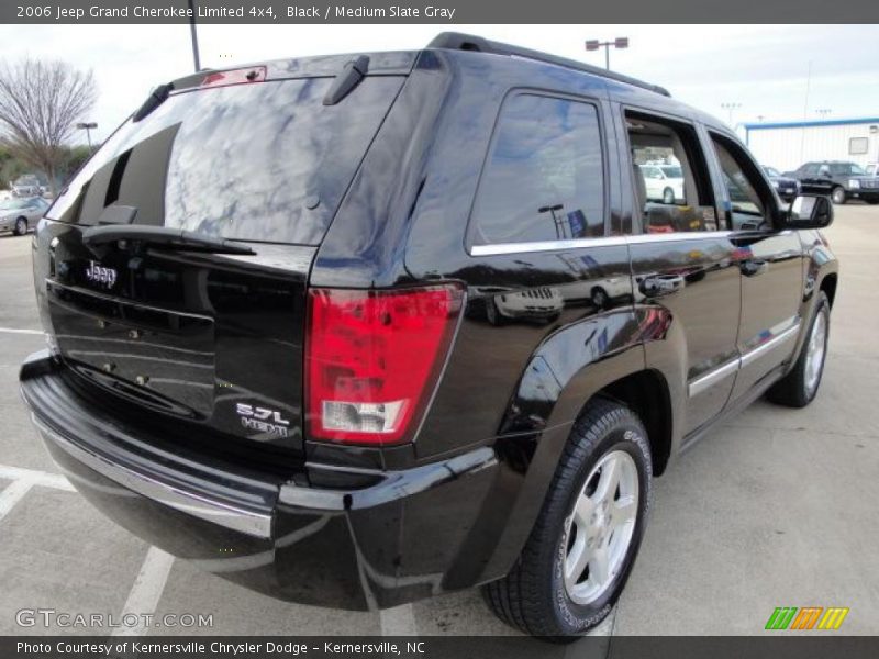 Black / Medium Slate Gray 2006 Jeep Grand Cherokee Limited 4x4