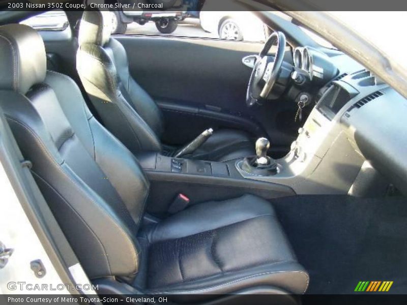 Chrome Silver / Charcoal 2003 Nissan 350Z Coupe