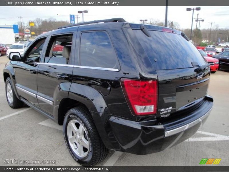 Black / Medium Slate Gray 2006 Jeep Grand Cherokee Limited 4x4
