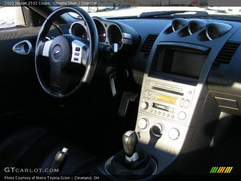 Chrome Silver / Charcoal 2003 Nissan 350Z Coupe