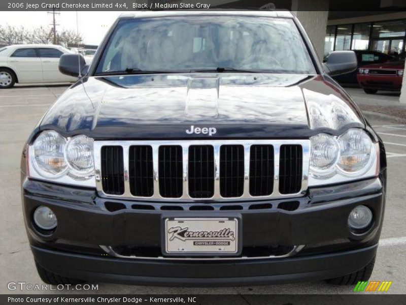 Black / Medium Slate Gray 2006 Jeep Grand Cherokee Limited 4x4