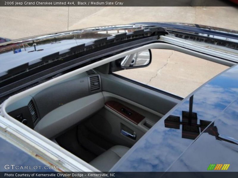 Black / Medium Slate Gray 2006 Jeep Grand Cherokee Limited 4x4