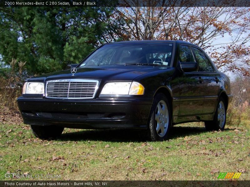 Black / Black 2000 Mercedes-Benz C 280 Sedan