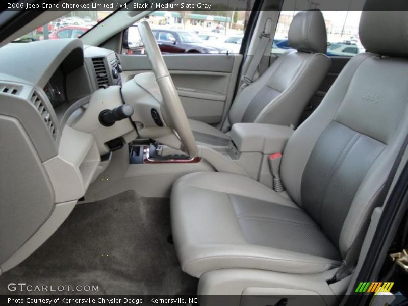 Black / Medium Slate Gray 2006 Jeep Grand Cherokee Limited 4x4