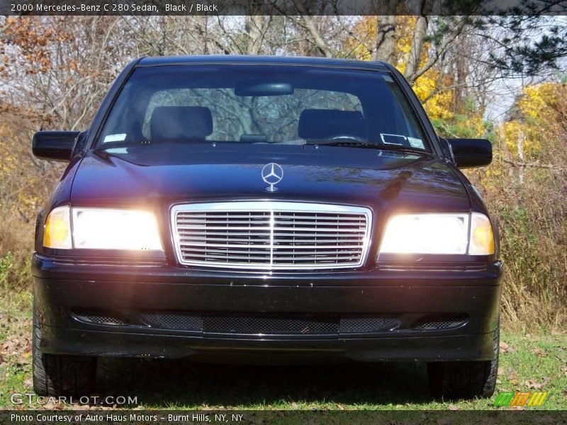 Black / Black 2000 Mercedes-Benz C 280 Sedan