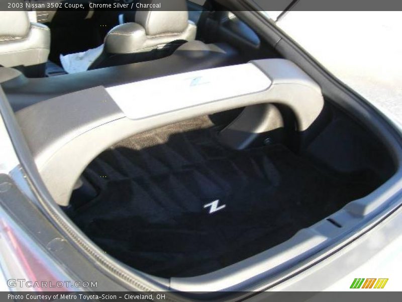 Chrome Silver / Charcoal 2003 Nissan 350Z Coupe