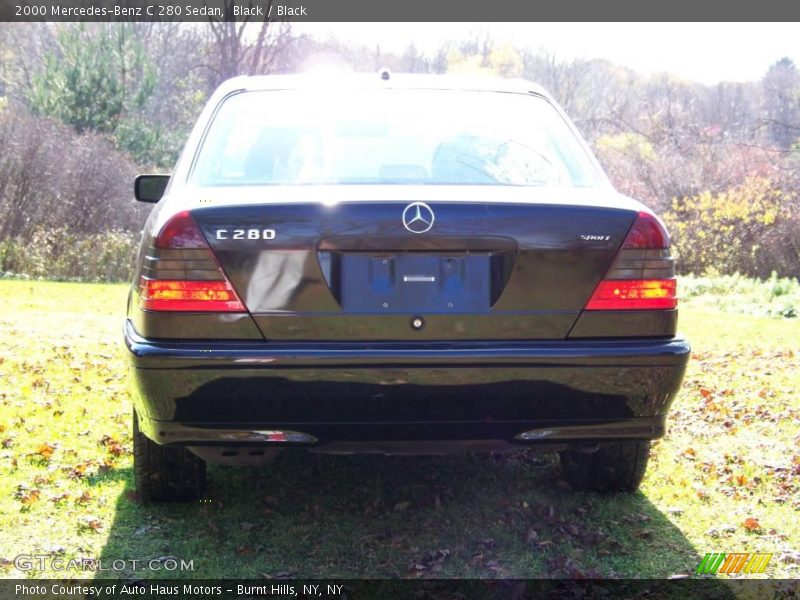 Black / Black 2000 Mercedes-Benz C 280 Sedan