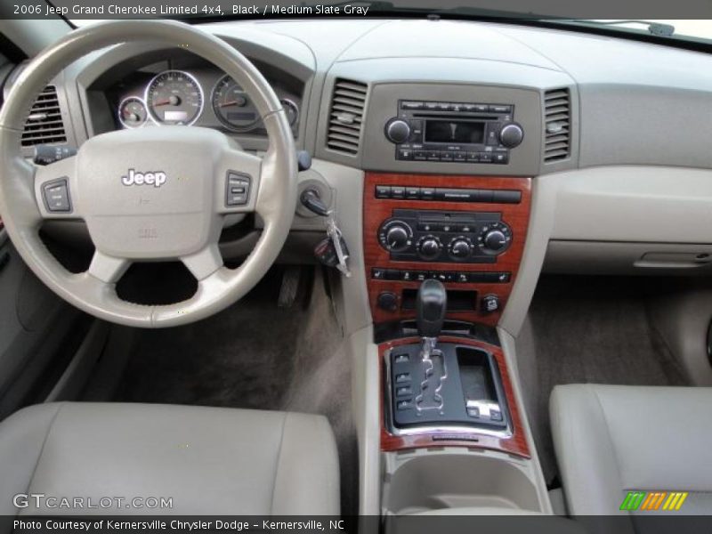 Black / Medium Slate Gray 2006 Jeep Grand Cherokee Limited 4x4
