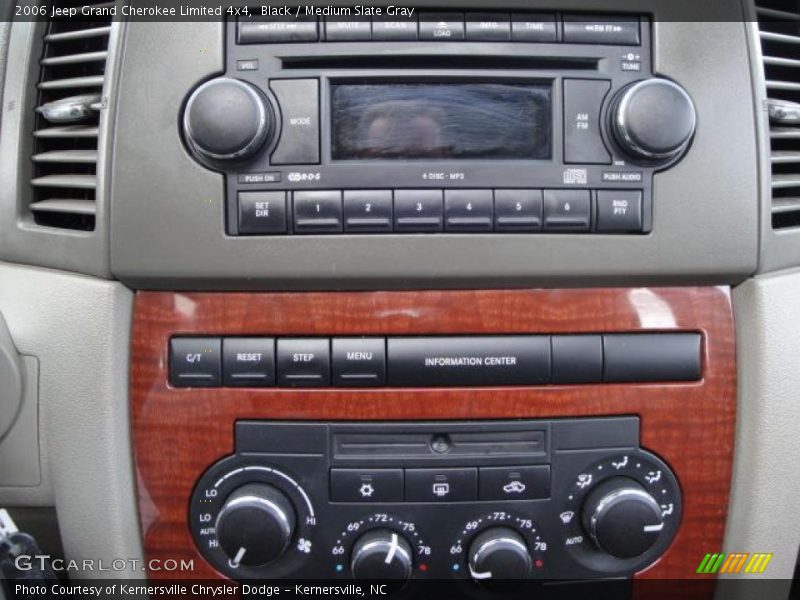 Black / Medium Slate Gray 2006 Jeep Grand Cherokee Limited 4x4