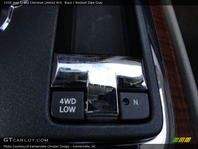 Black / Medium Slate Gray 2006 Jeep Grand Cherokee Limited 4x4