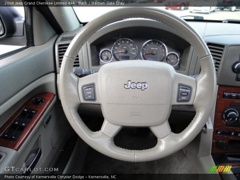 Black / Medium Slate Gray 2006 Jeep Grand Cherokee Limited 4x4