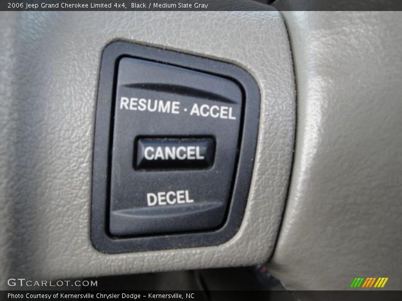 Black / Medium Slate Gray 2006 Jeep Grand Cherokee Limited 4x4