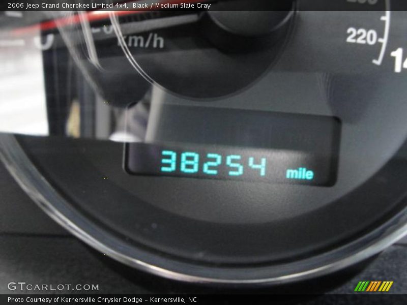 Black / Medium Slate Gray 2006 Jeep Grand Cherokee Limited 4x4
