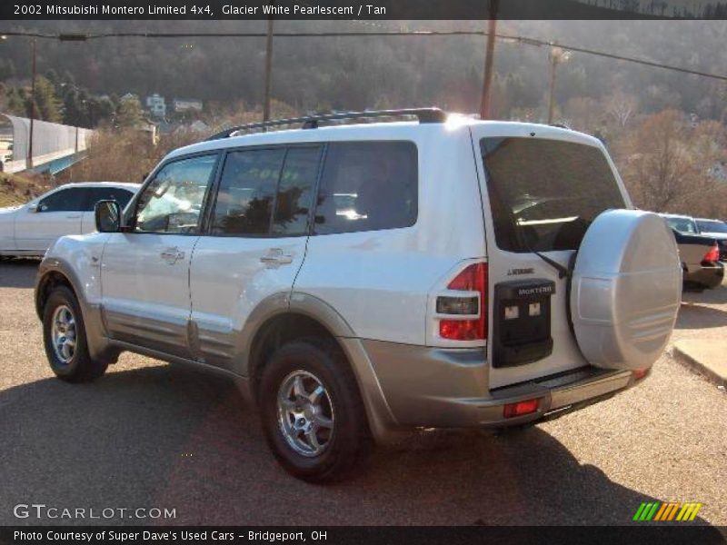 Glacier White Pearlescent / Tan 2002 Mitsubishi Montero Limited 4x4