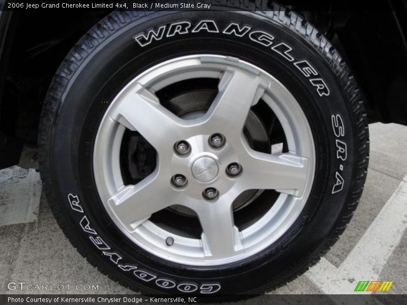 Black / Medium Slate Gray 2006 Jeep Grand Cherokee Limited 4x4